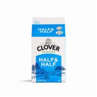 Clover Half and Half · One pint.