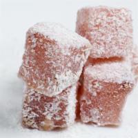 Turkish Delights · Variety of powdered cubes made to taste!