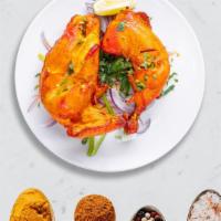 The Chicken Has No End · Jumpin Jack Flash...juicy chicken dipped in a yoghurt & ground spice marinate and baked in a...