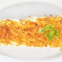 Hash Brown tray - Medium · Tray of hash brown serves up to 12 people