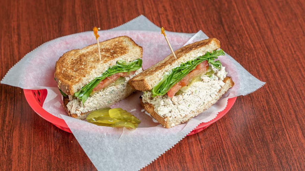 Sandwiches or Wraps · All sandwiches come with mayo, tomatoes, lettuce and a side of pickles.