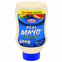 Kraft Real Mayonnaise Sqeez Bottle 12 Oz · 