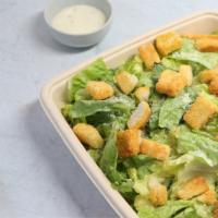 Side Ceasar Salad · Fresh Romain Lettuce, Classic Ceasar Dressing