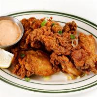 Fried Oysters · with chipotle rémoulade