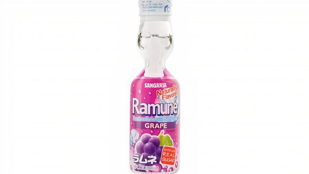 Grape Ramune · Classic Grape Japanese bottled soda with a 