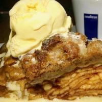 Our Famous Apple Pie · Apples baked in brown sugar