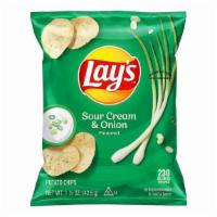 Lays Sour Cream & Onion Chips (1.5oz) · 