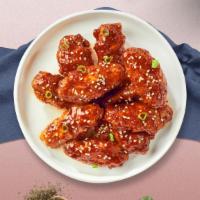 Crispy Wings · (6 pieces) Fresh chicken wings breaded and fried until golden brown.