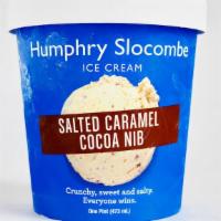 Humphry Slocombe Salted Caramel Cocoa Nib · Salted caramel ice cream with toasted cocoa nibs. Crunchy, sweet, and salty. Everyone wins. ...