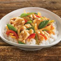 Curry · A silky, creamy, and spicy Thai dish made with rich coconut milk, served on steamed rice. Cu...