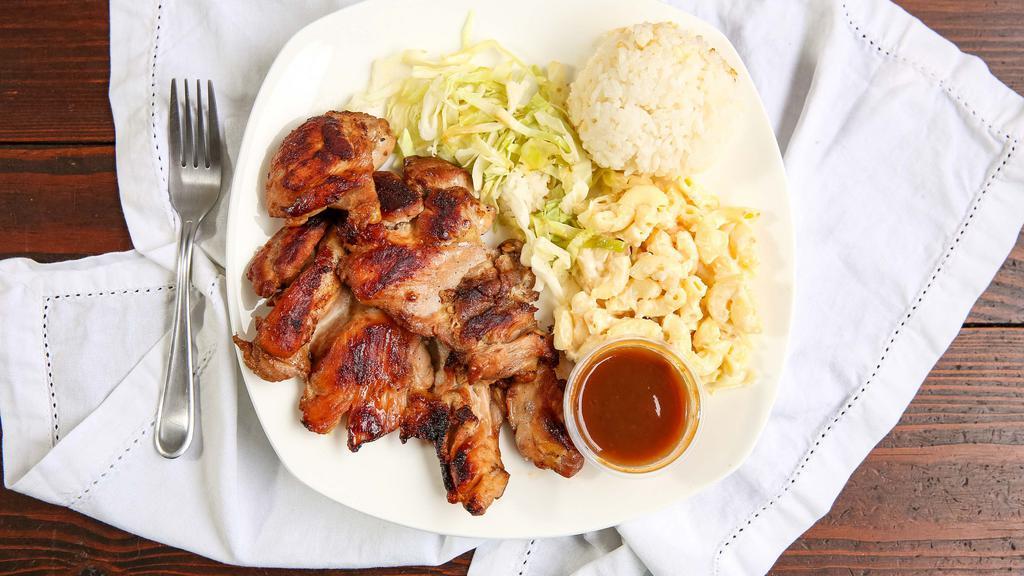 Bbq Chicken Plate · 540 - 1190 cal.