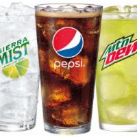 Pepsi Fountain Drinks							 · Click to select your crisp and refreshing Pepsi fountain drink.