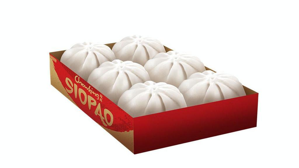 Bola-Bola Siopao (6 pcs) · 6pcs Steamed soft Chinses buns stuffed with seasoned chicken, shredded cabbage, minced green onions and diced Chines sausage