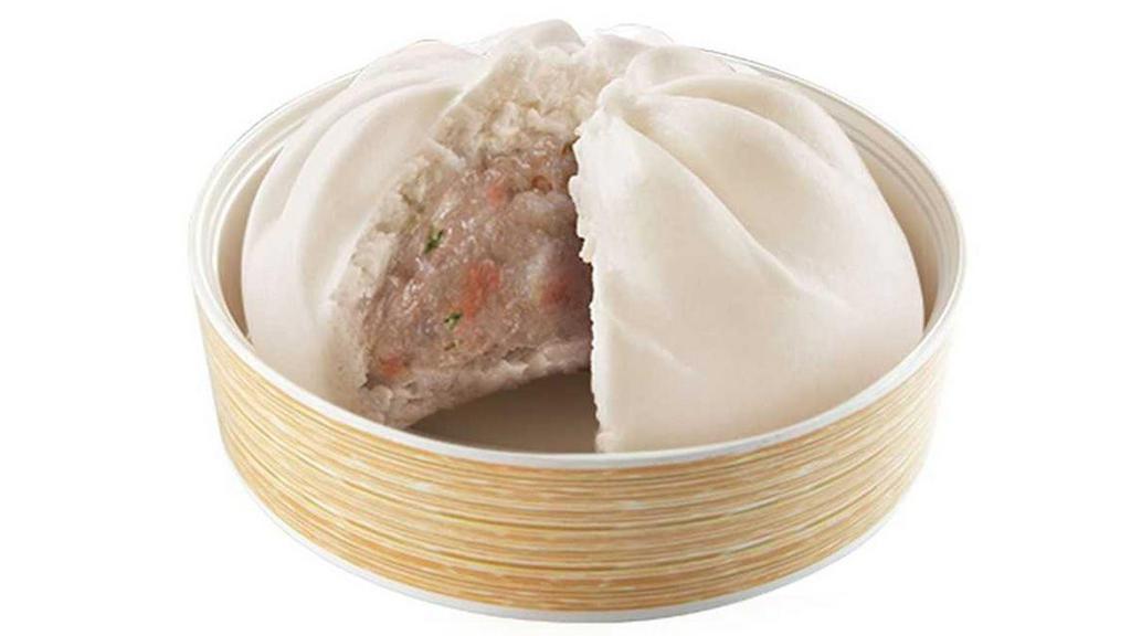 Bola-Bola Siopao (1Pc) · Steamed soft Chinses buns stuffed with seasoned chicken, shredded cabbage, minced green onions and diced Chines sausage