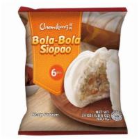 Frozen Bola-Bola Siopao (6Pcs) · Frozen pack 6pcs Chinses buns stuffed with seasoned chicken, shredded cabbage, minced green ...