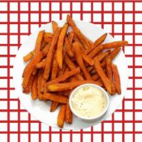 Sweet Potato Fries  · House made sweet potato fries, pan fried till golden and crisp