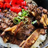 Beef Ribs · Grilled Beef Ribs with Hawaiian Sauce.
