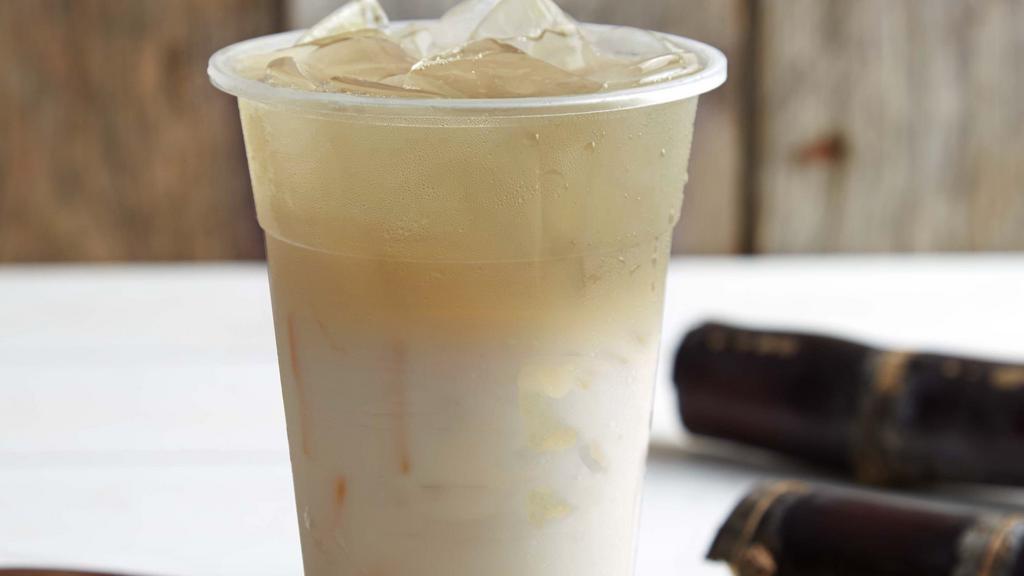 Sugar Cane Latte 溪口甘蔗牛奶 (Seasonal) · Freshly squeezed sugar cane juice mixes with Clover organic milk. This is a rich and flavorful fresh drink. Must try! *Recommend regular ice and 30% sweetness.
