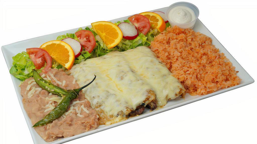 Enchiladas · Choice of meat