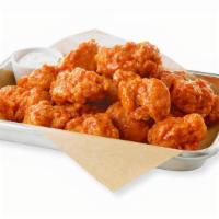 Boneless Wings · JUICY ALL-WHITE CHICKEN, LIGHTLY BREADED AND PERFECTLY CRISPY.