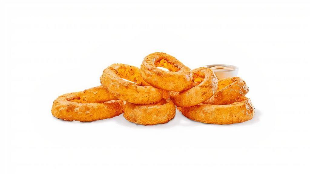 Regular Beer-Battered Onion Rings · THICK-CUT ONION RINGS / BEER BATTER / SOUTHWESTERN RANCH