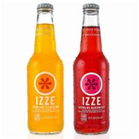 Izze Sparkling Juice · IZZE SPARKLING JUICE IS THE BUBBLY, 70% REAL FRUIT JUICE BEVERAGE WITH A SPLASH OF SPARKLING...