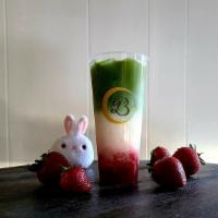 Strawberry Matcha Latte [Ends 5/31] · Our ceremonial grade matcha latte paired with fresh strawberry puree. The earthy, slightly b...