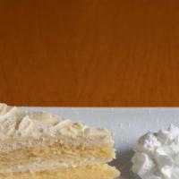 Limoncello Cake · Homemade limoncello and mascarpone cheese cake