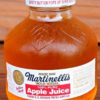Juices · We stock Martinelli's Apple Juice and their Sparkling Apple Juice.