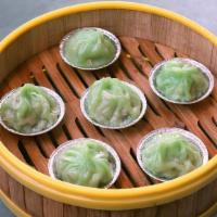 Vegetarian Xiao Long Bao (6) · Veggie Soup Dumpling with Assorted Mushroom , Celery & Carrot