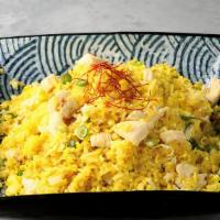 Chicken Fried Rice  · Stir Fried Chicken Breast, Egg, Onion & Rice