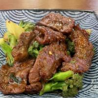 Broccoli Beef · Stir Fried Beef & Broccoli with Brown Sauce