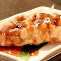 Yakitori 5pc · Skewered chicken teriyaki skewers (5pc)