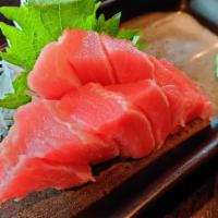 Toro Sashimi (2pcs) · Fatty tuna belly.