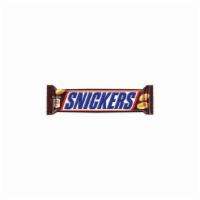Snickers · Satisfying Snickers bar.