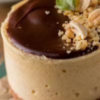 Peanut Butter Dream Cheesecake · Our creamy peanut butter cheesecake is like heaven on your fork crispy chocolate crust and c...