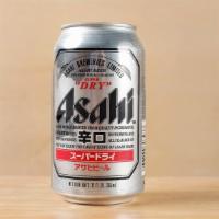 Asahi Can (12 oz) · Crisp, easy drinking beer. (Per ABC, food must be purchased with alcohol.)