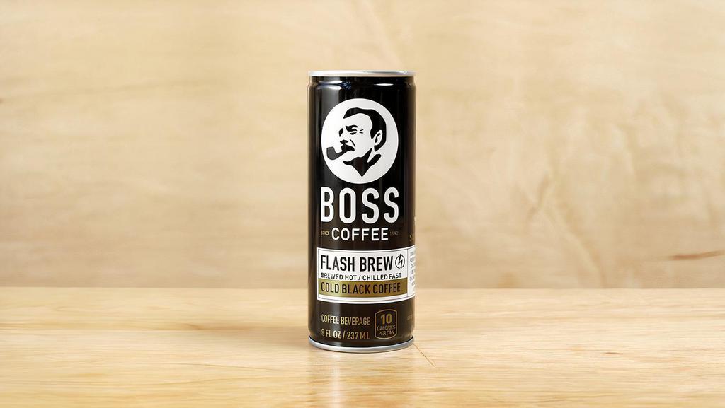 Boss Coffee Can · Japanese cold black coffee. 8 oz