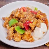 Szechuan Beef · Crispy deep fried beef in Szechuan spicy sauce