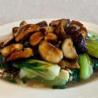 Stir-Fried Mushroom&vegetable香菇油菜 · 
