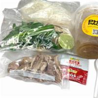 Combination Phở (Frozen) · Combination Phở (Frozen Soup) with brisket and meatballs, fresh green onions, bean sprouts, ...