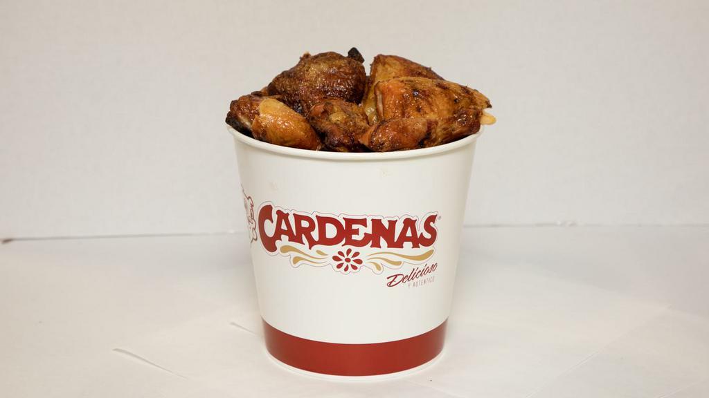 Legs And Thighs Chicken Bucket · Hot grilled chicken bucket full of savory flavor. (ordered by the piece) 596 - 993 cal per serving.