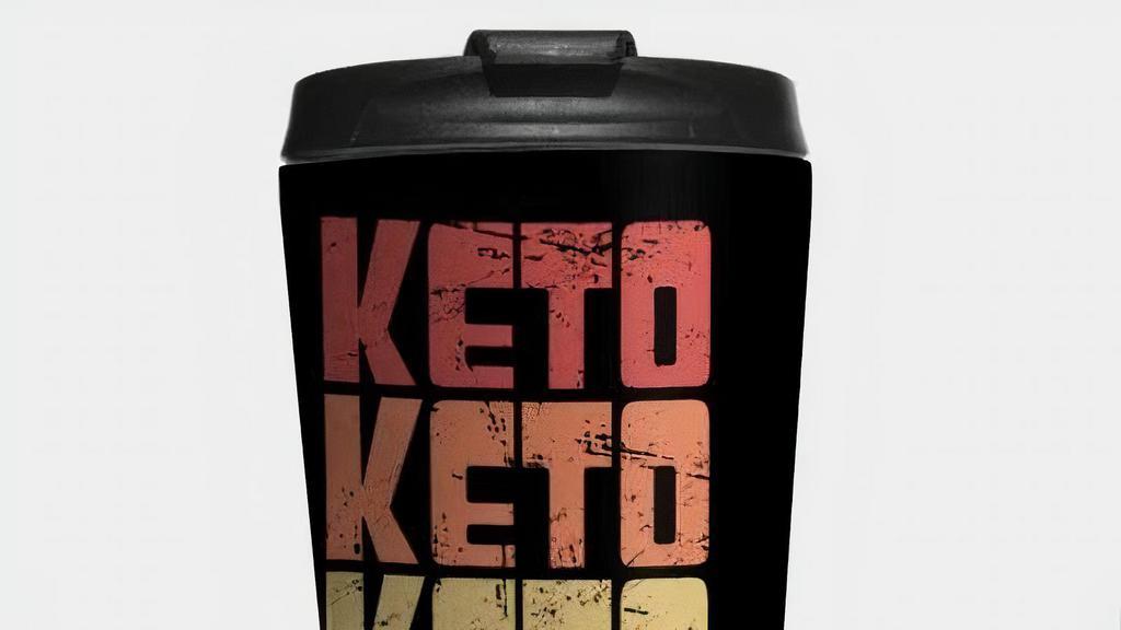 Retro Distressed 70s Keto Travel Mug · Coffee/Tea Travel Mug.