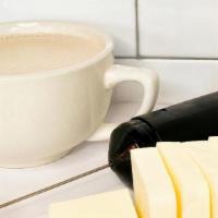 Butter Brew Coffee · Our coffee of the day emulsified with butter.
