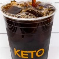 Iced Café Americano · A traditional iced Café Americano made with Stoble espresso and water.