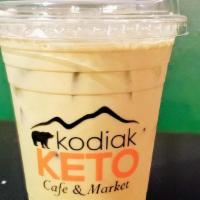Iced Matcha Green Tea Latte · A delicious iced latte drink with Matcha green tea made with our famous Keto blend of cream ...