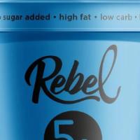 Rebel Ice Cream · Rebel Ice Cream is the lowest net carb ice cream on the market. Its healthy fats and zero su...