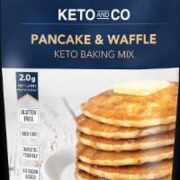 Keto Pancake and Waffle Mix · Keto and co pancake and waffle mixwelcome breakfast back with a stack of fresh, hot pancakes...