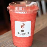Frozen Strawberry Strawberry Strawberry · Strawberry puree, ice, blended, 16 oz