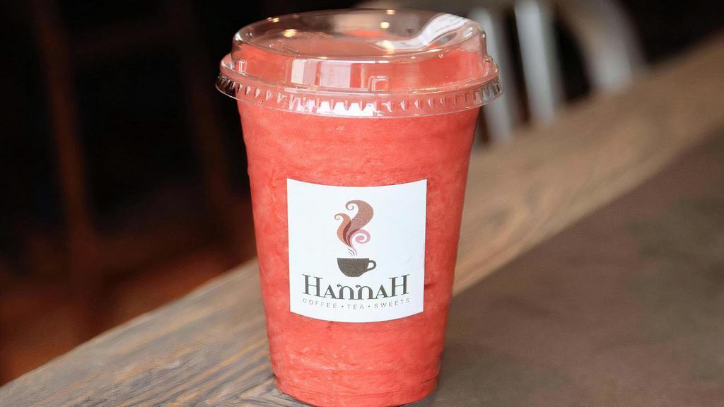 Frozen Strawberry Strawberry Strawberry · Strawberry puree, ice, blended, 16 oz